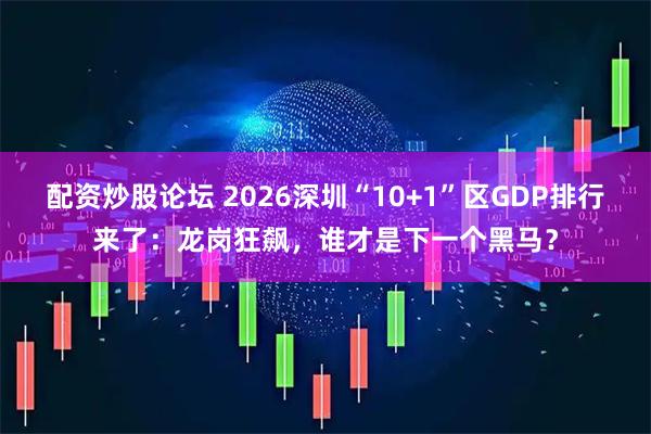 配资炒股论坛 2026深圳“10+1”区GDP排行来了：龙岗狂飙，谁才是下一个黑马？